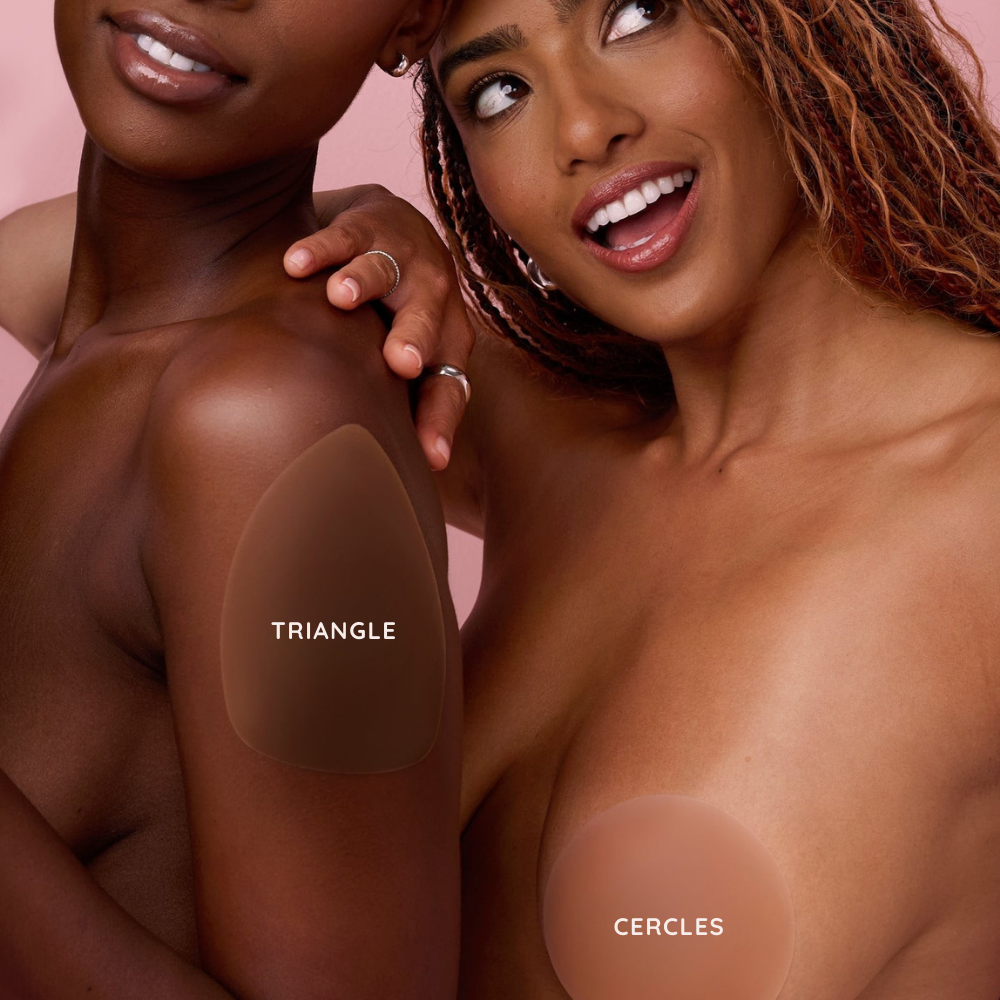 Caches-Tétons Cercles - Caramel